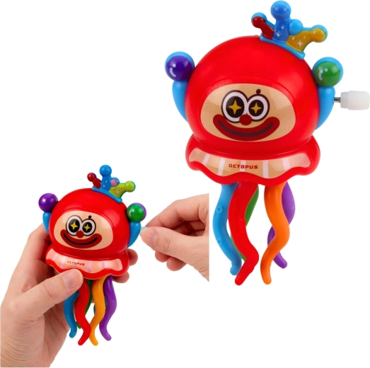 Farbenfrohe Show mit beweglichen Tentakeln