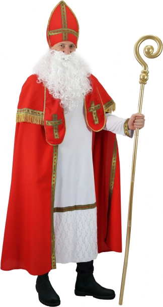 Erwachsenen-Kostüm Nikolaus mit Schärpe EKO