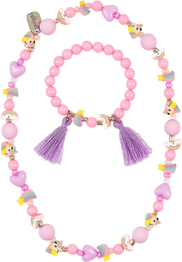 Souza! Set aus Halskette und Armband Einhorn für Kinder