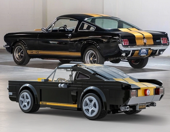 Ikonisches Shelby-GT-350H-Design