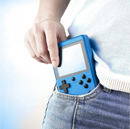 Retro-Handheld-Spielkonsole mit 400 Spielen und TV-Ausgang