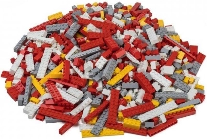 Bauset Feuerwehr 1000 Stk – L‑W Toys