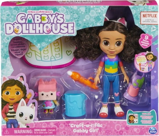 Gabys magisches Deluxe-Häuschen Puppe mit Kreativzubehör