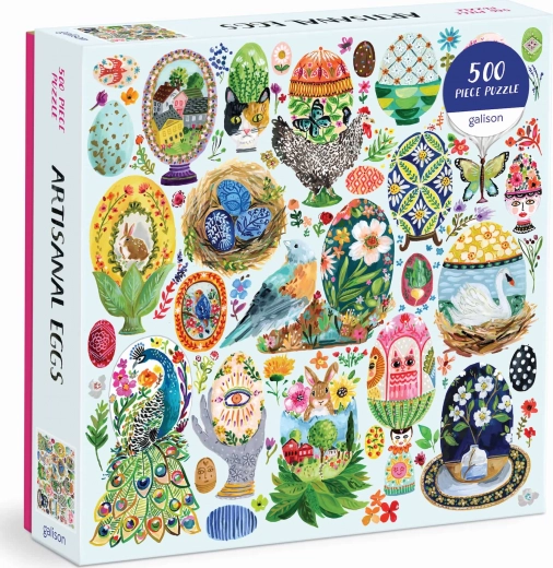Puzzle Bemalte Eier 500 Teile Galison