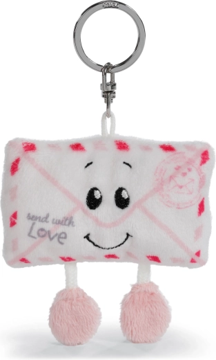 Nici Plüsch-Schlüsselanhänger Brief Love 8 cm