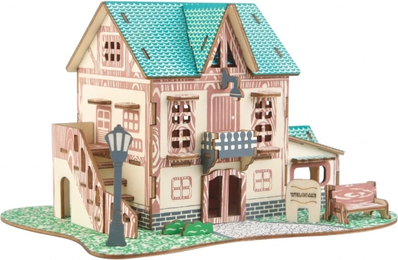 Holz-3D-Puzzle Gasthaus WOODCRAFT