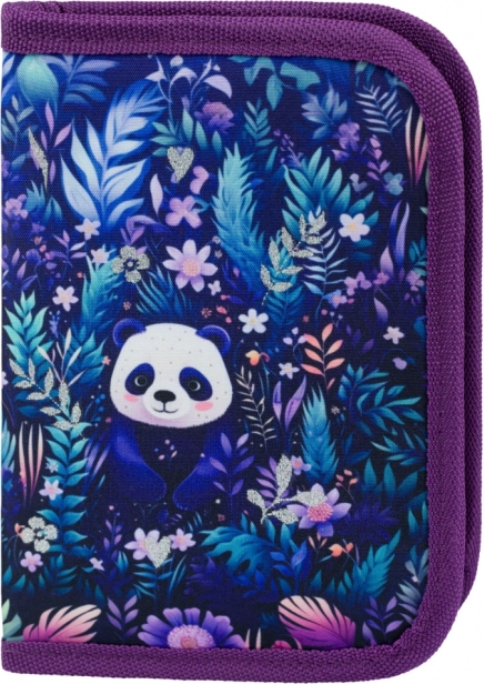 Baagl Schul-Federmäppchen (einstöckig) Jungle Panda