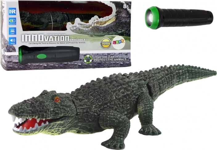 RC-Krokodil mit Lichtsteuerung