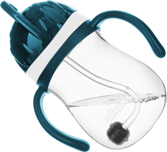 Trinken aus jedem Winkel dank beschwertem Strohhalm