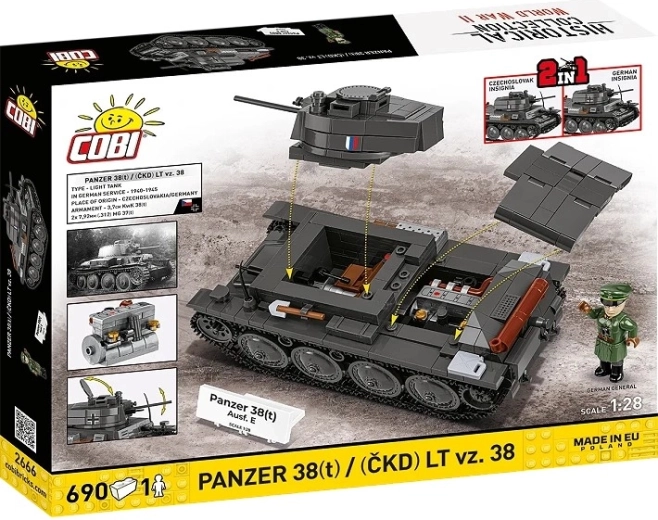 2-in-1-Modell: LT vz. 38 und Panzer 38(t)