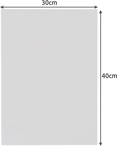 Praktisches Format 30 × 40 cm für unterwegs und für die Schule