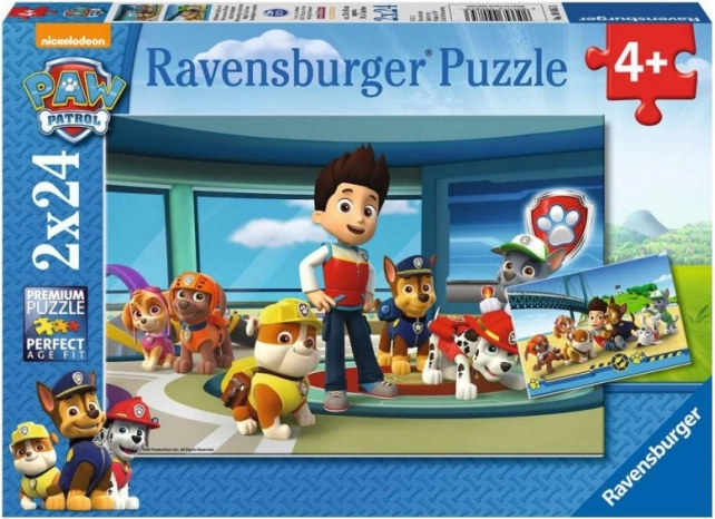 Ravensburger Puzzle Paw Patrol 2×24 Teile