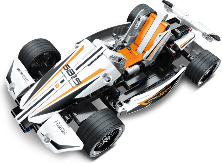 Sportliches Design des Rennwagens