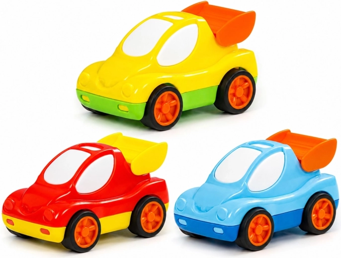 Kinder-Sportauto Baby Car mit Schwungrad (Pull-Back) - 1 Stück