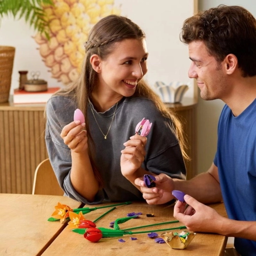 Verstellbare Stiele für einfaches Arrangieren