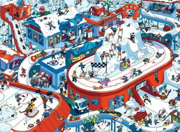 Ravensburger Puzzle Winterwunderland XXL, 200 Teile