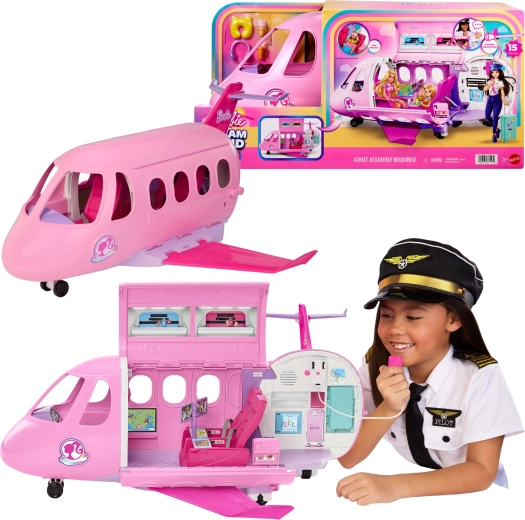 Barbie Dream Land Dream Plane Flugzeug mit Geräuschen