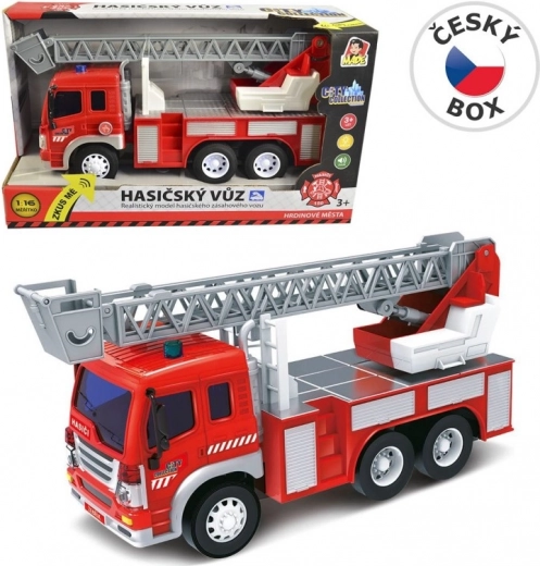 Feuerwehrfahrzeug mit Leiter MaDe