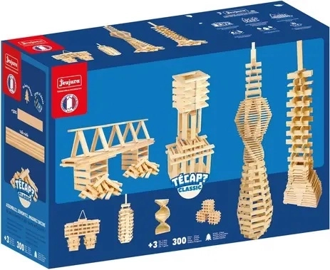 Jeujura Holzbausatz Técap Classic, 300 Teile
