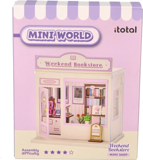 i-Total Mini-Bibliothek – Modell zum Selbstzusammenbau