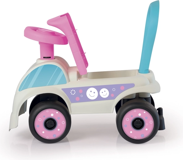 Stauraum und Hupe für noch mehr Spaß