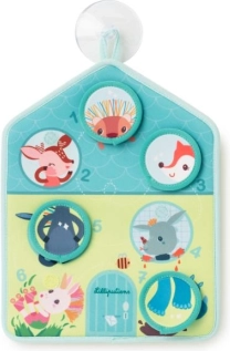 Lilliputiens Panel für die Badewanne für Kinder - Wir waschen uns