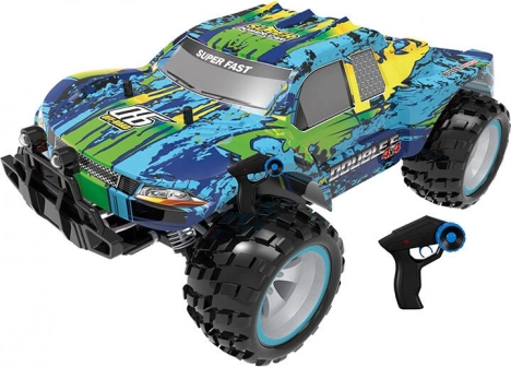 RC-Auto 1:18 DOUBLE EAGLE Buggy 4x4 grün – hohe Geschwindigkeit