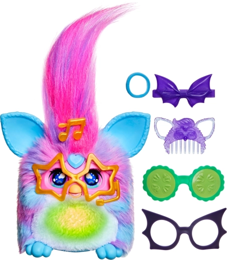 Drei Stimmungen in einem Furby