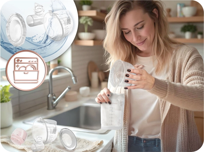 Kabellose Freiheit und leiser Betrieb