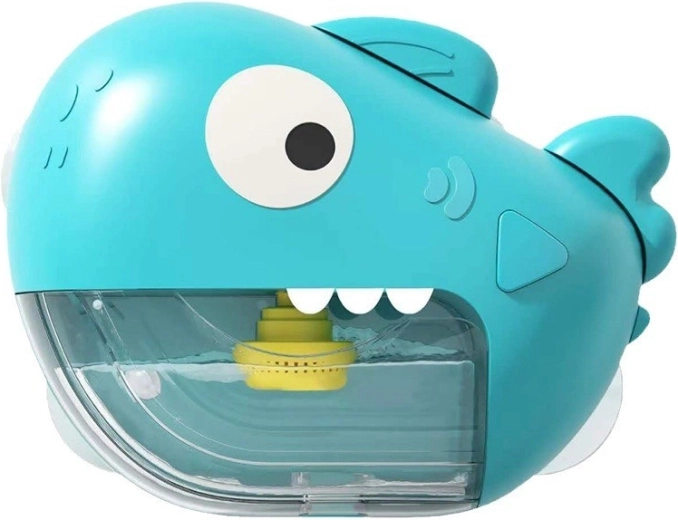 Carlo baby blubbernder Badehai mit Musik, blau