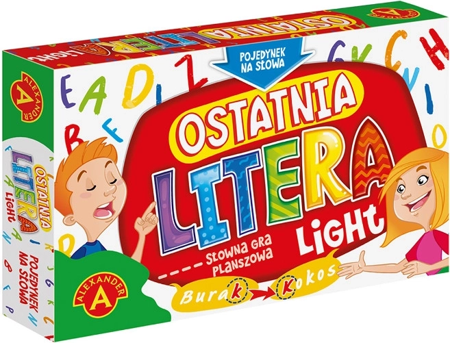 Ostatnia Litera Light – schnelles Wort‑Partyspiel