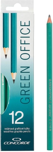 Graphitstifte CONCORDE Green Office HB, 12 Stk.