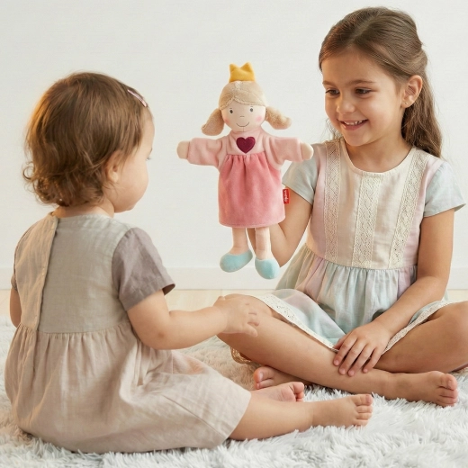Handpuppe für Puppentheater und Geschichtenerzählen