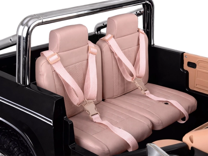 Zwei Sitze und Sicherheit für gemeinsame Fahrten