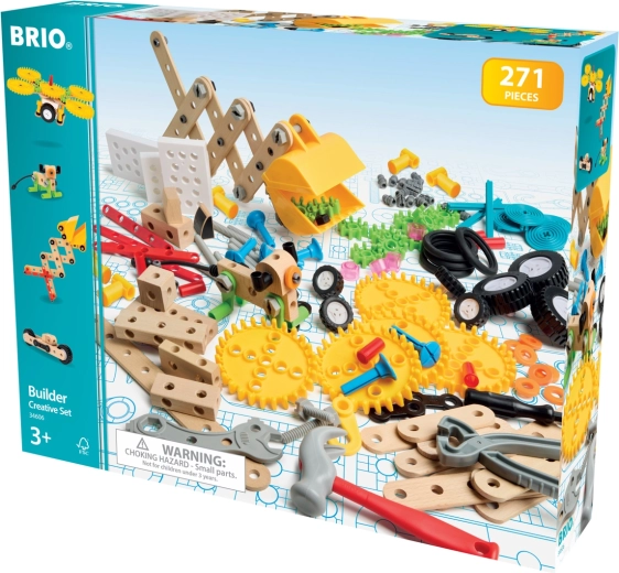 BRIO Builder Baukasten – kreatives Set mit 271 Teilen