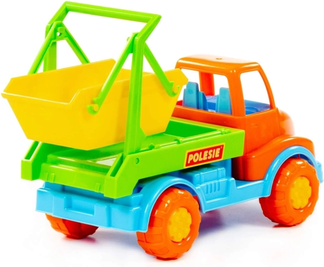 Beweglicher Container mit speziellem Mechanismus