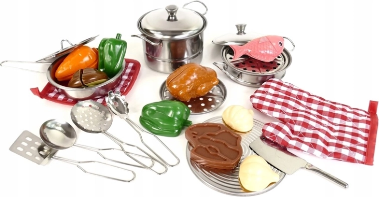 23 Teile zum Kochen und Servieren