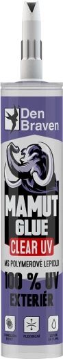 Transparenter Klebstoff MAMUT GLUE CLEAR UV, 290 ml
