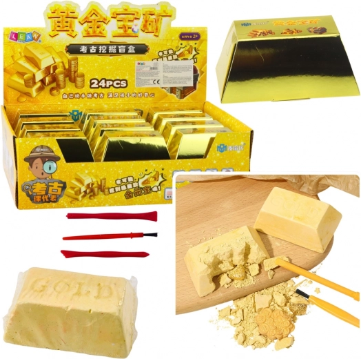 Goldbarren – archäologische Ausgrabungen mit verborgenem Schatz