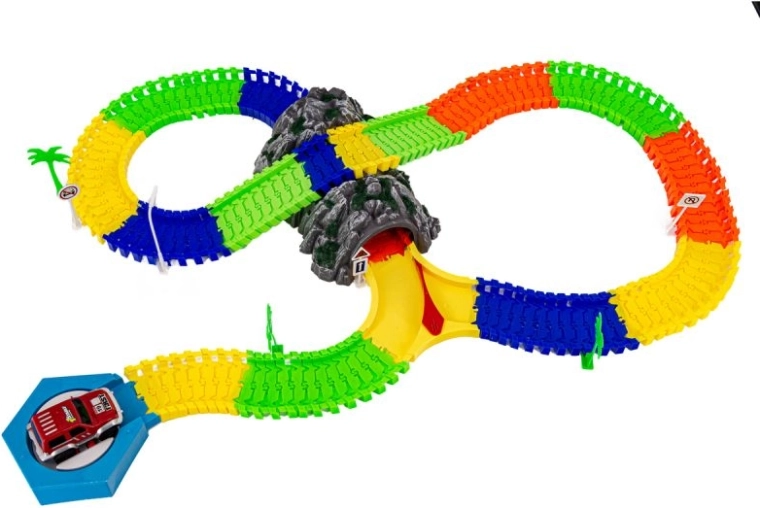 Flexible Strecke mit endlosen Aufbau-Möglichkeiten
