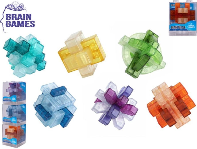 Knobelwürfel Brain Games 7 cm
