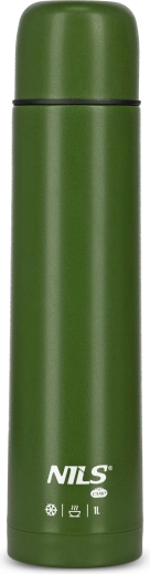 Thermosflasche NILS Camp 1 l – grün