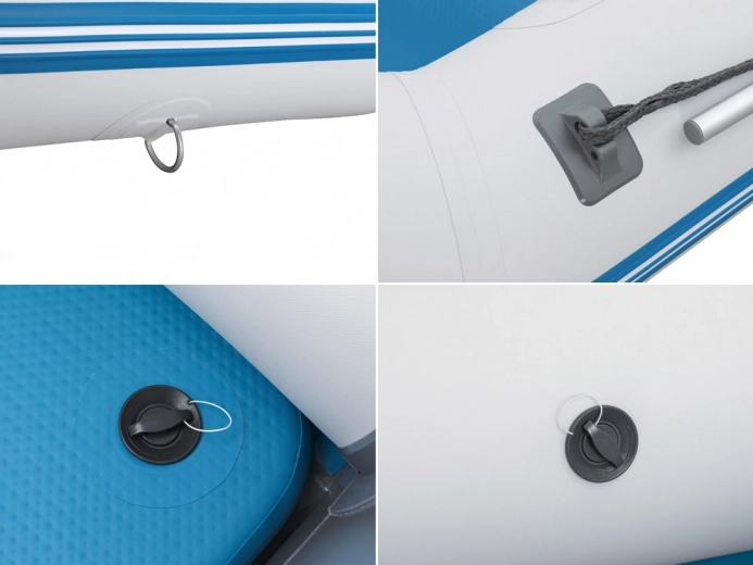 Widerstandsfähige 3‑lagige Konstruktion aus PVC, verstärkt mit Terylen