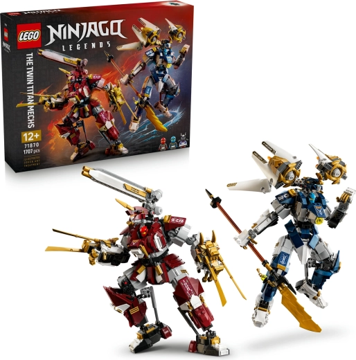 LEGO NINJAGO Zwillinge der Titan-Mechs