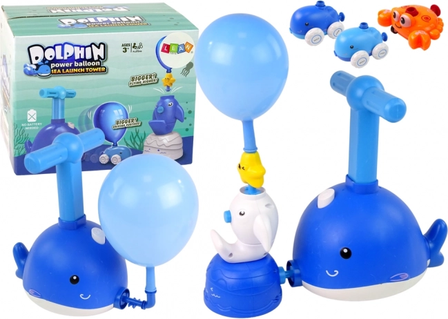 Ballon-Abschussset Delfin