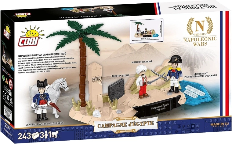 Ikonischer Stein von Rosetta mit dauerhaftem Druck