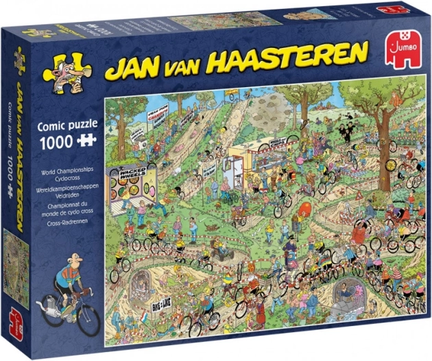 JUMBO Puzzle Weltmeisterschaft im Cyclocross 1000 Teile
