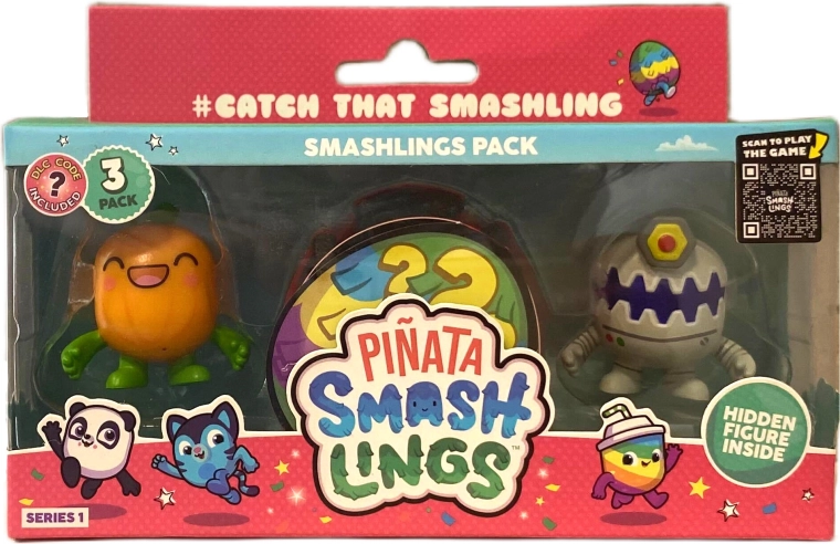 3 zufällige Figuren aus Serie 1 in jeder Packung