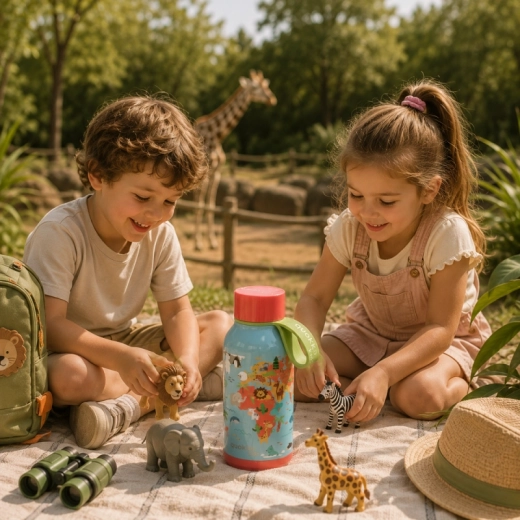 Motiv, das Kinder begeistert + Platz für den Namen