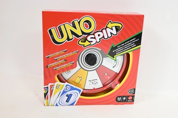 Mattel UNO Spin Familienkartenspiel